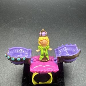 Vintage Polly Pocket 1994 Crown Surprise Ring Complete Bluebird Toys Rare